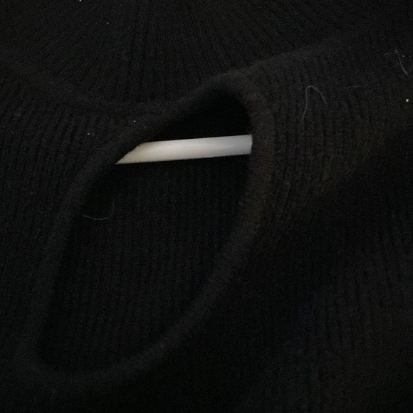 Large black women’s top with someone see-through arms, soft Brand New. - Picture 2 of 4